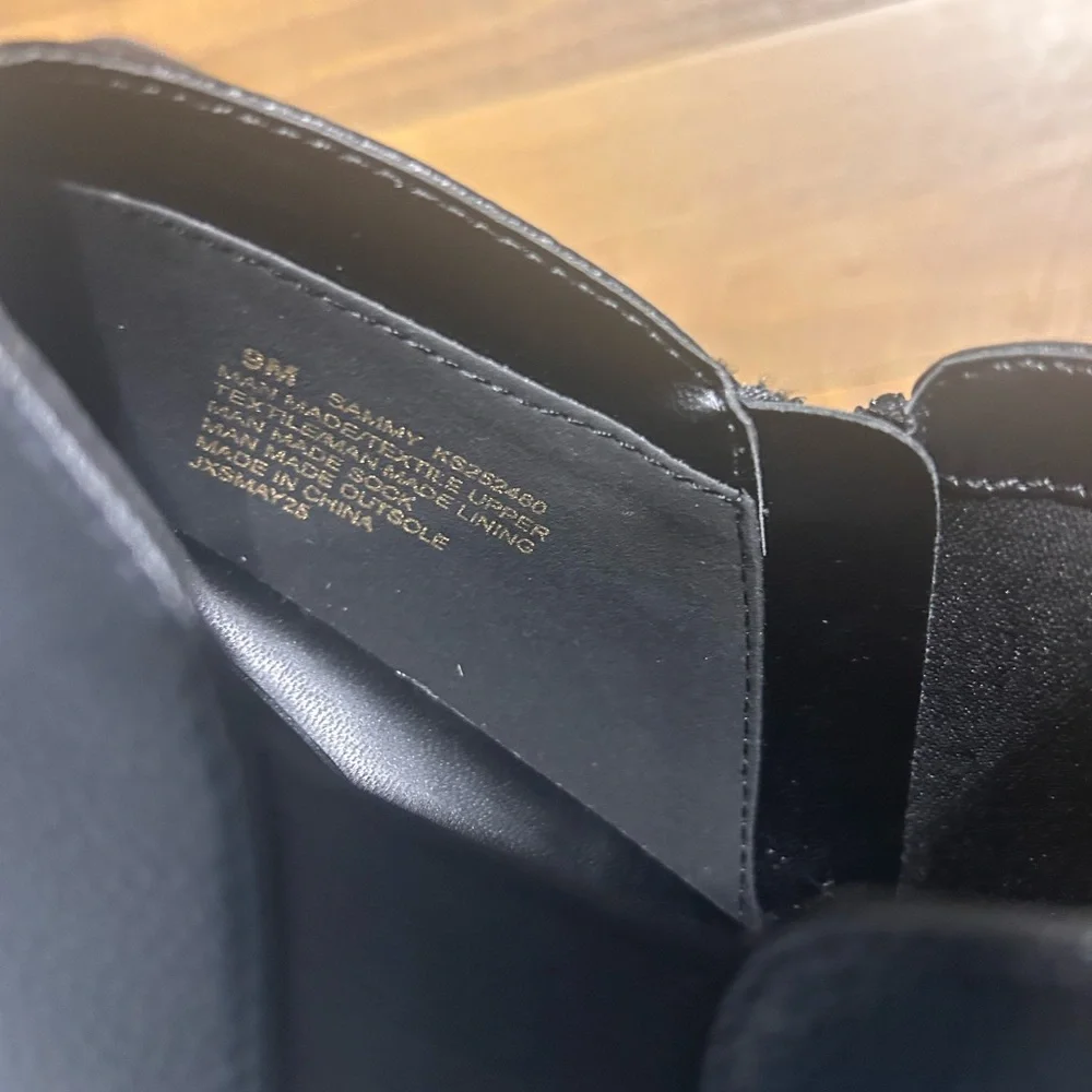 Kensie Sammy Black Ankle Boot - Picture 11 of 12